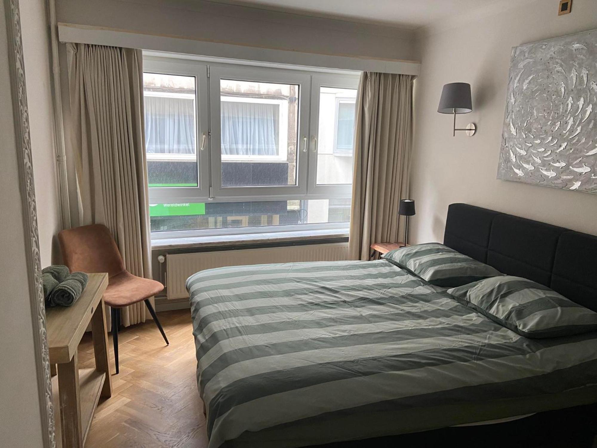 Centraal Gelegen Gezellig Verblijf Met Groot Terras Oostende Dış mekan fotoğraf